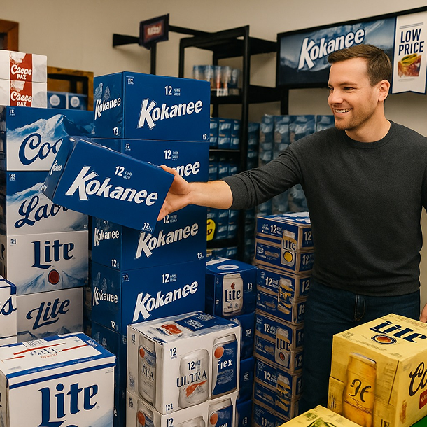 Close up of Coffee Machine